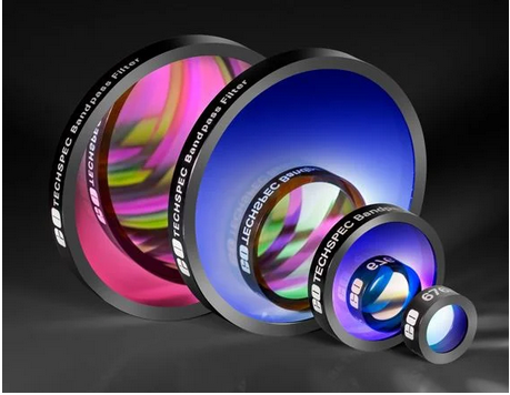 Edmund爱特蒙特 350nm CWL, 25mm Dia., Hard Coated OD 4.0 10nm Bandpass Filter 带通滤光片