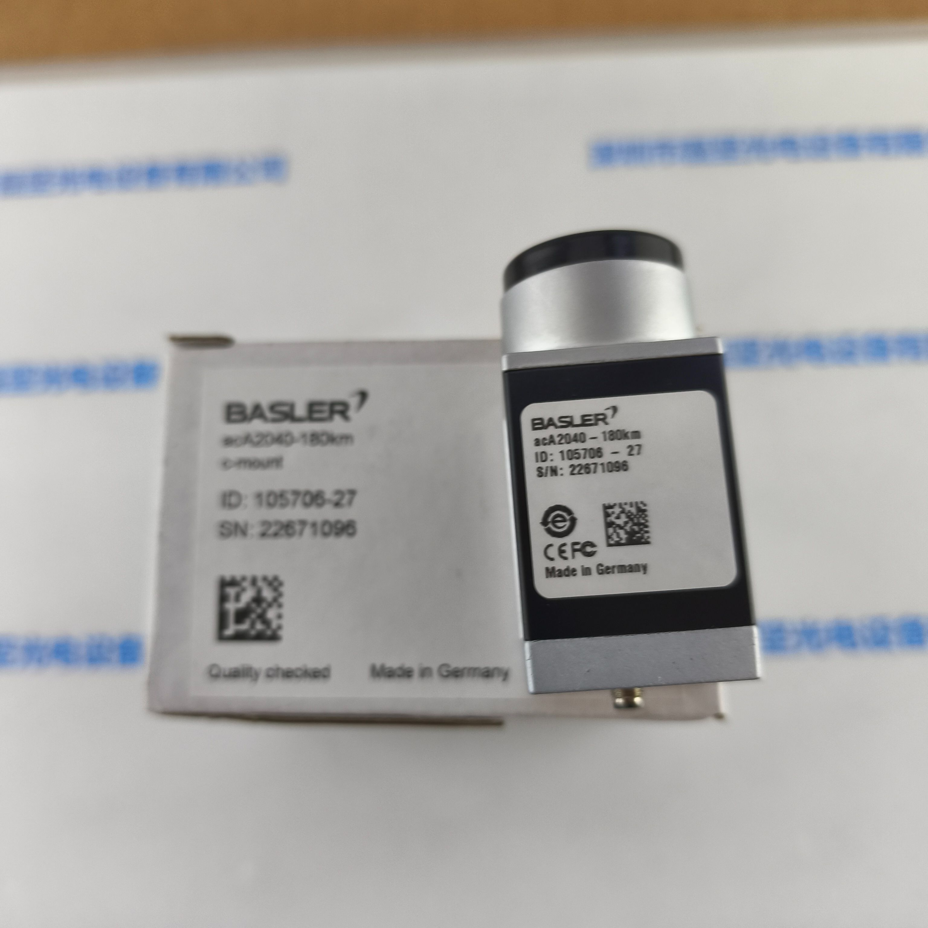 BASLER巴斯勒 aca2040-180km 工业相机