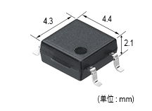 Panasonic松下PhotoMOS (MOSFET输出光电耦合器) AQY282GS