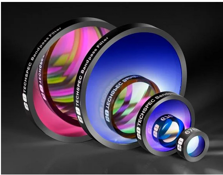 Edmund爱特蒙特 852nm中心波长，25mm直径，硬膜，OD 4，10nm带通滤波片