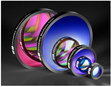 Edmund爱特蒙特 440nm中心波长，25mm直径，镀硬膜，光密度4，10nm带宽，滤光片