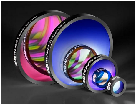 Edmund爱特蒙特 372nm CWL, 25mm Dia., Hard Coated OD 4.0 10nm Bandpass Filter 镀加硬膜的带通滤光片