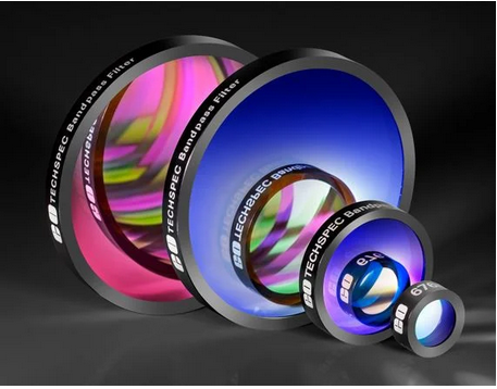 Edmund爱特蒙特 650nm中心波长，50mm直径，硬膜，OD 4，10nm带通滤波片