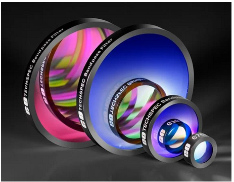 Edmund爱特蒙特 480nm中心波长，25mm直径，硬膜，OD 4，10nm带通滤波片