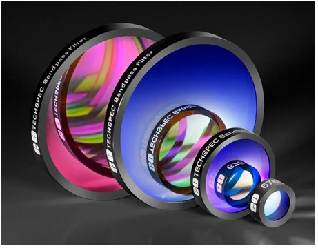 Edmund爱特蒙特 405nm中心波长，12.5mm直径，硬膜，OD 4，10nm带通滤波片