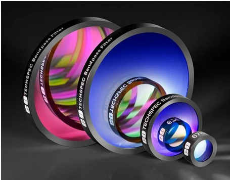 Edmund爱特蒙特 694nm中心波长，12.5mm直径，硬膜，OD 4，10nm带通滤波片