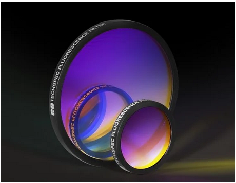 Edmund爱特蒙特 432，517 & 615nm，50mm直径，三波段滤光片