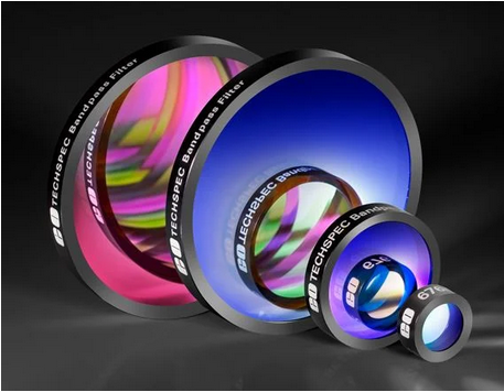 Edmund爱特蒙特 1030nm CWL, 12.5mm Dia., Hard Coated OD 4.0 10nm Bandpass Filter 镀加硬膜的带通滤光片