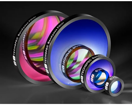 Edmund爱特蒙特 650nm中心波长，12.5mm直径，硬膜，OD 4，10nm带通滤波片