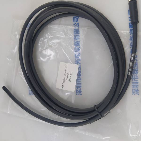 BASLER巴斯勒 3M-M86M-OP-HF-PIO  6针高柔M8电源线3M