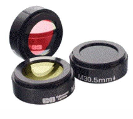 Edmund爱特蒙特 400-700nm，光密度0.1， M25.5 x 0.5螺纹，吸收性ND滤光片