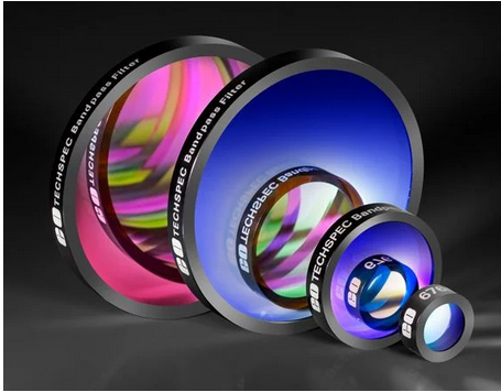 Edmund爱特蒙特 647nm中心波长，50mm直径，硬膜，OD 4，10nm带通滤波片