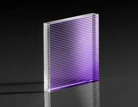 Edmund爱特蒙特 20 x 20mm, 800µm Pitch, 1.7° Divergence, Double Sided Cyl. Lens Array 紫外镜片