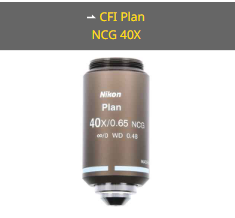 NIKON尼康 CFI Plan NCG 40X 物镜