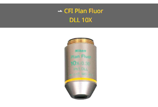 NIKON尼康 CFI Plan Fluor DLL 10X 物镜