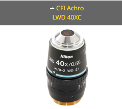 NIKON尼康 CFI Achro LWD 40XC 物镜