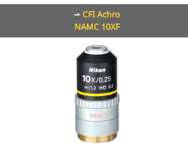NIKON尼康 CFI Achro NAMC 10XF 物镜
