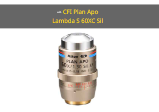 NIKON尼康 CFI Plan Apo Lambda S 60XC Sil 物镜