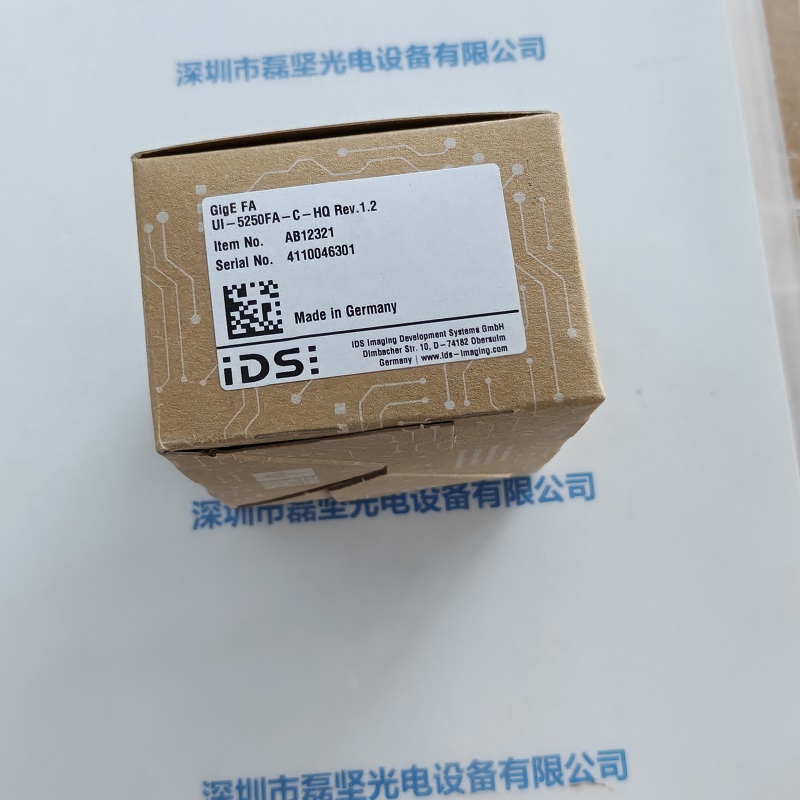 IDS爱迪斯  UI-5250FA-C-HQ Rev.1.2  工业相机