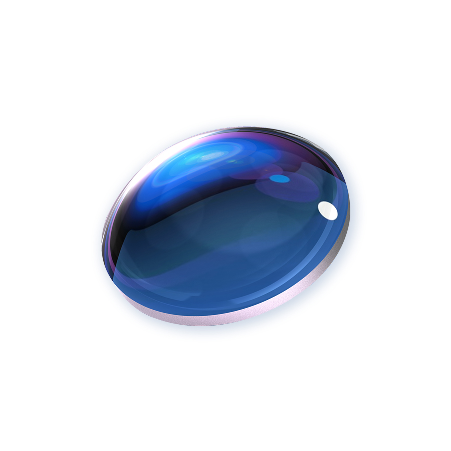 GRAND UNIFIED联合光科 D=10.00mm F=16.00mm VIS K9平凸透镜