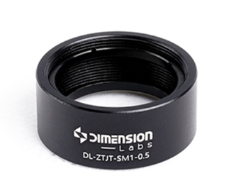 DIMENSION维度 DL-ZTJT-SM1-0.5 透镜套筒