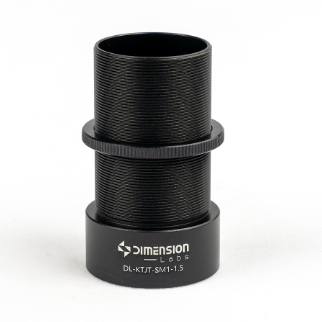 DIMENSION维度 DL-KTJT-SM1-1.5 可调式透镜套筒