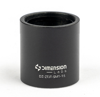 DIMENSION维度 DL-ZTJT-SM1-1.5 透镜套筒