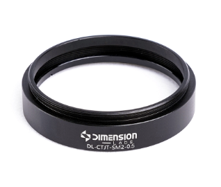 DIMENSION维度 DL-CTJT-SM2-0.5 透镜套筒