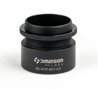 DIMENSION维度 DL-KTJT-SM1-0.5 可调式透镜套筒