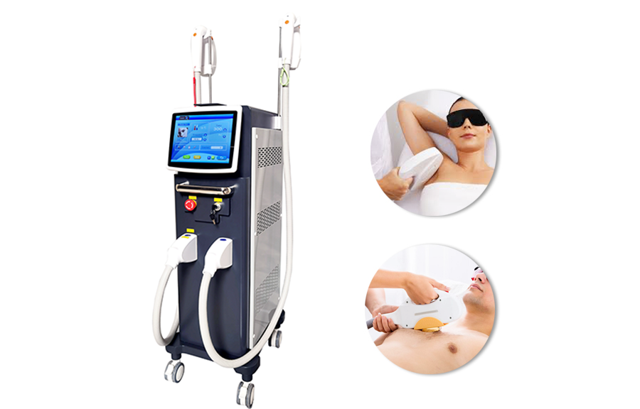 2 in 1 Super Hair Removal Laser IPL OPT Skin Rejuvenation IPL Machine