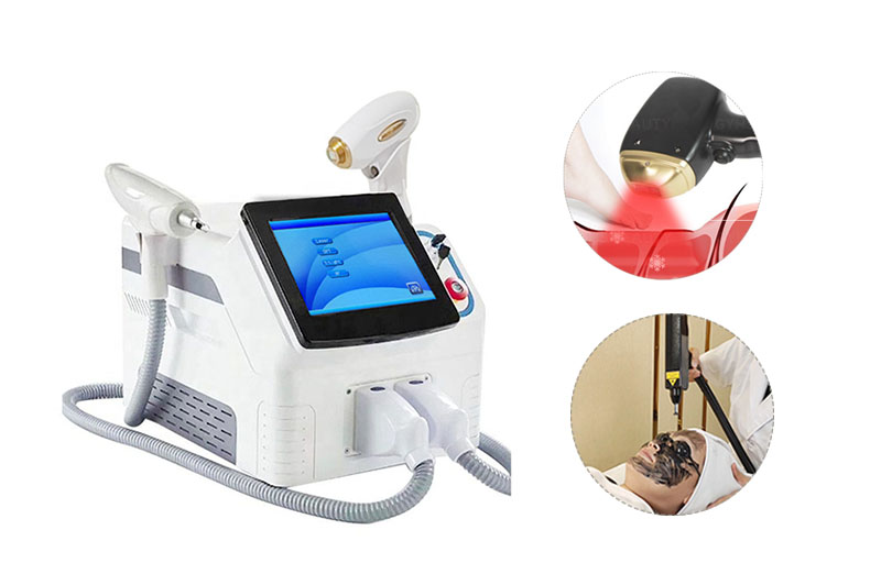 Professional Ice Hair Removal Laser Q-switch Picosure Carbon Peeling Laser 2 in 1