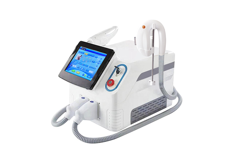 Professional Tattoo Removal Laser Q-switch Nd YAG Laser IPL Hair Removal Machine 2 in 1