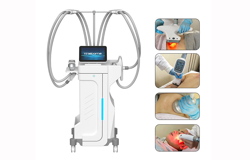 Vela Body Shape Vertical Big Vacuum Rf Roller Cellulite Massager 3in1 V8 Vela Body Shape Slimming Machine