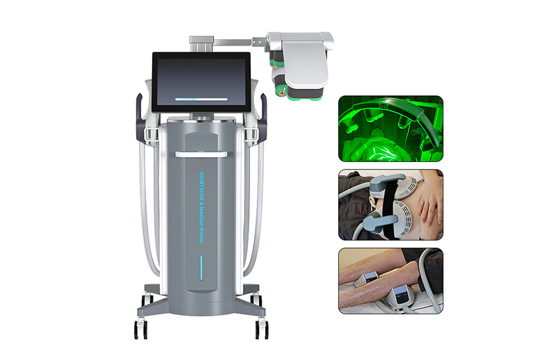 None Surgical Cellulite Removal Lipo Laser Fat Burning Weight Loss Machine with EMS Sculpting Muscle Stimulator