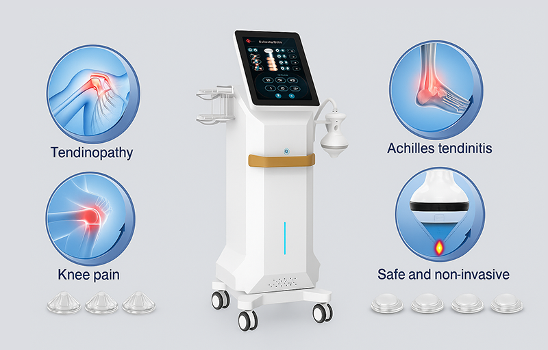 Focused Shockwave ESWT Physiotherapy Equipment Electromagnetic Full Body Painrelief ED Therapy Shock Wave