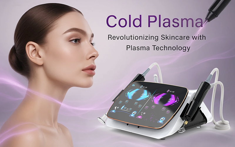 Fusion CoolPlasma Machine Acne Treatment Skin Repair Hyper Cold Plasma Jet Anti-Aging Wrinkle Remover Ozone Russian Skin Jet Generator
