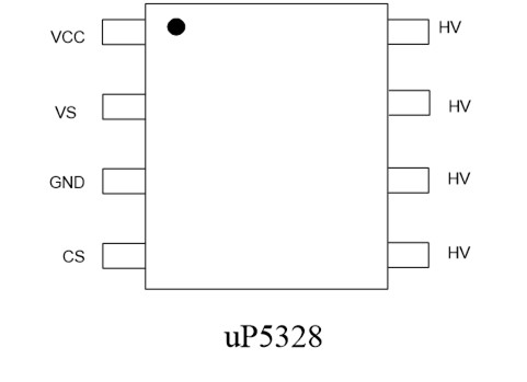 15W MOSFET Driver uP5328