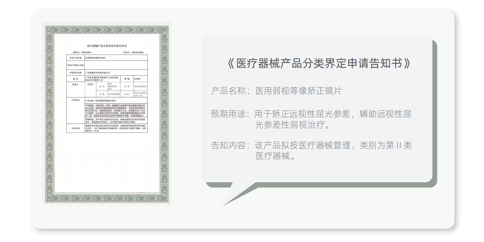 < 药监局分类界定 >