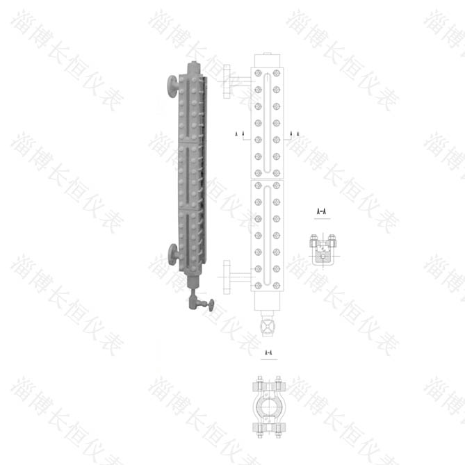 YHBBD筒体式玻璃板液位计