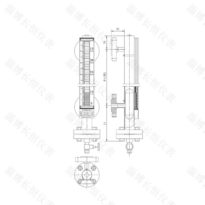 YHCFP高压型磁翻柱(磁浮子)液位计