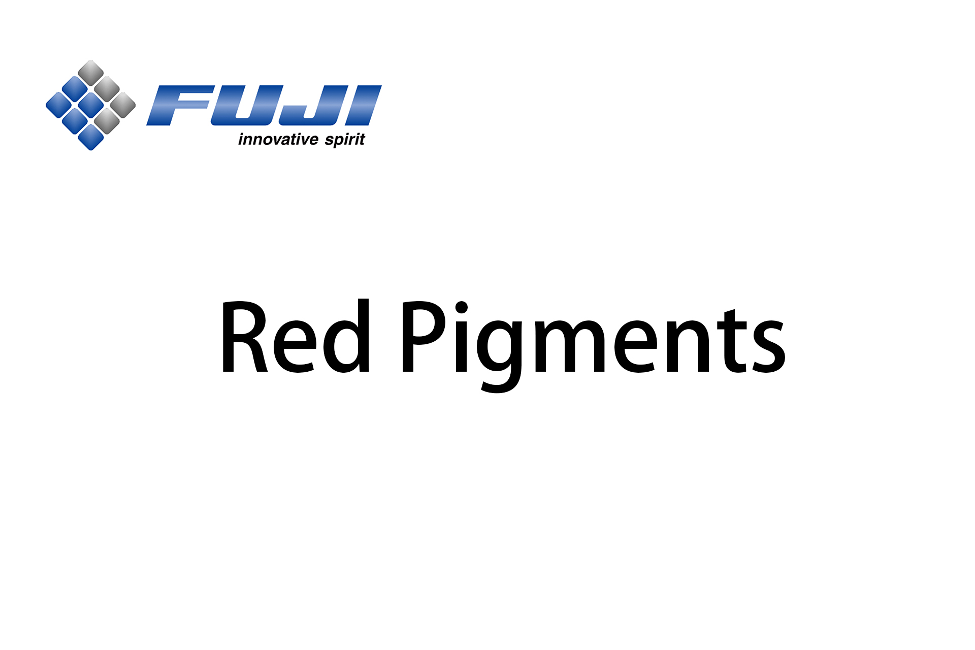 FUJI - Red Pigments