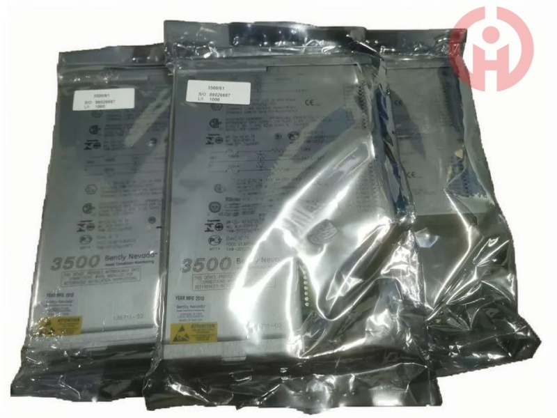 BENTLY NEVADA 3500/92M 136180-01 Coms. Gateway Module With I/O Module
