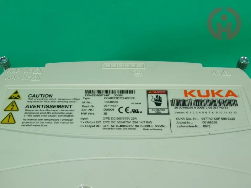 KUKA KSP 600 3x20 driver module