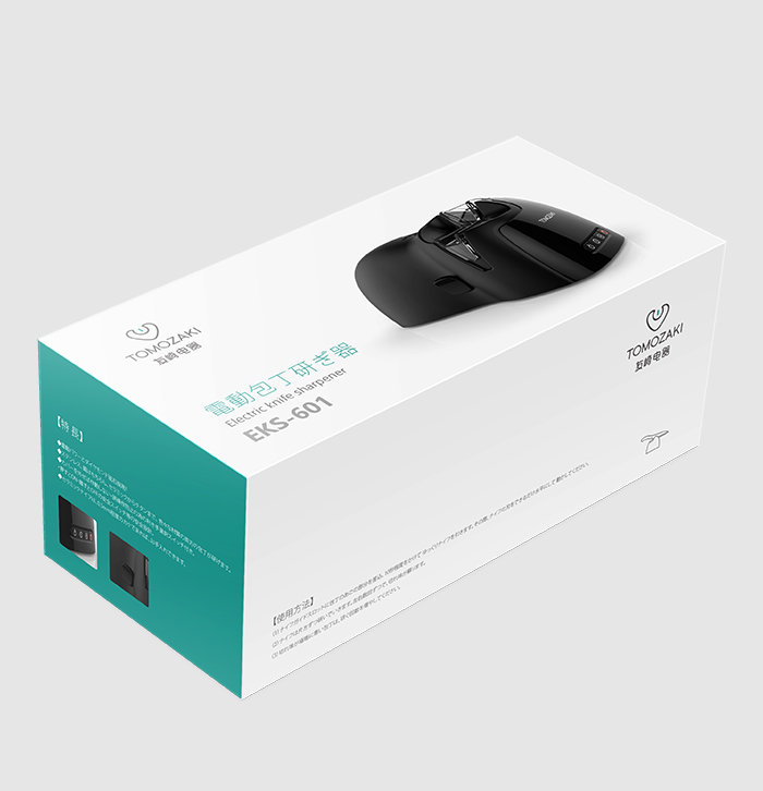 友崎电器电动磨刀器包装设计