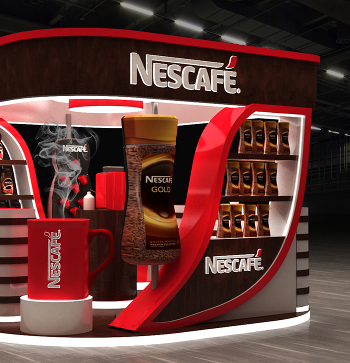 优秀咖啡展台设计欣赏