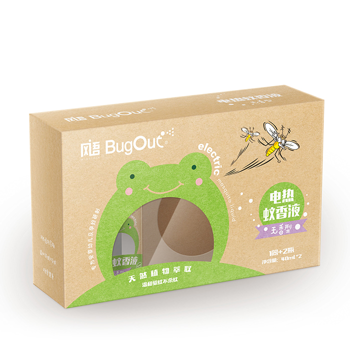 电热蚊香液包装设计
