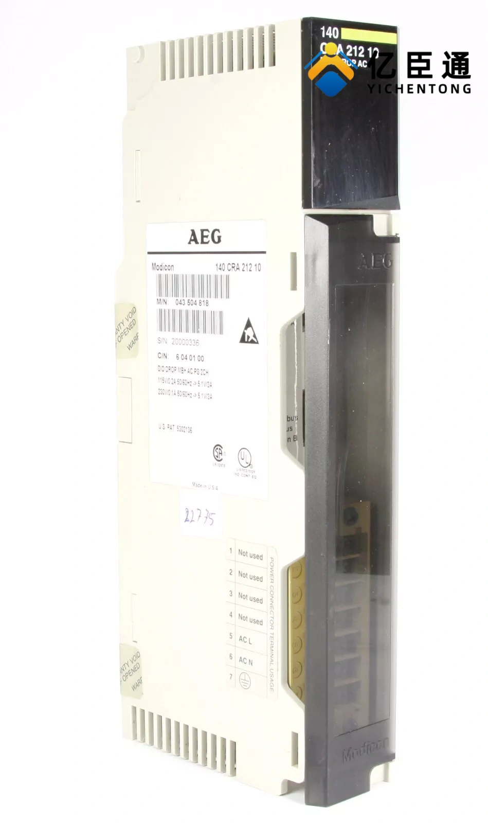 SCHNEIDER  140CRA21210數(shù)字 I/O 分支接口模塊