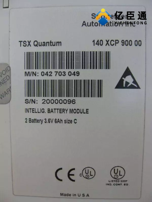 SCHNEIDER 140XCP90000电池座模块