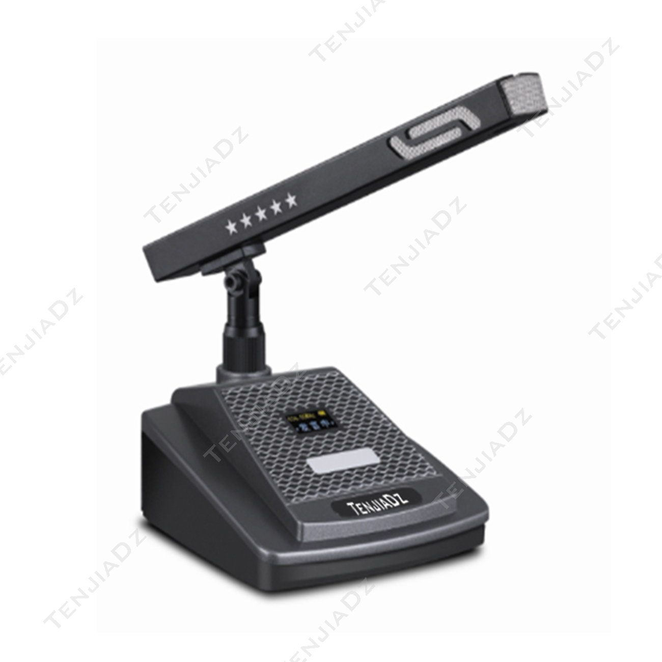 双振膜短杆话筒数字会议主席/代表单元 TE-0804、TE-0804A