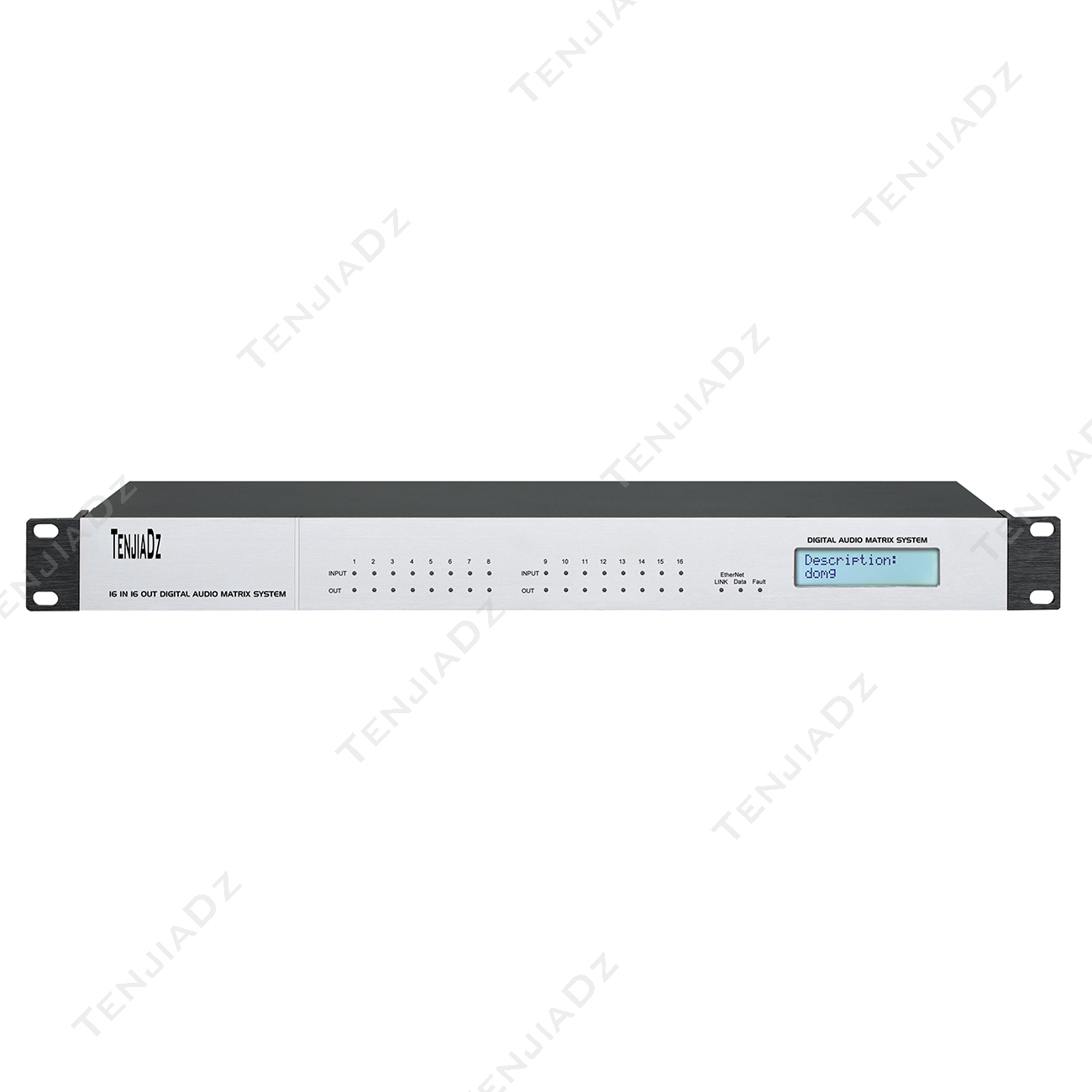 16进16出数字音频矩阵管理器 TE-MA1616